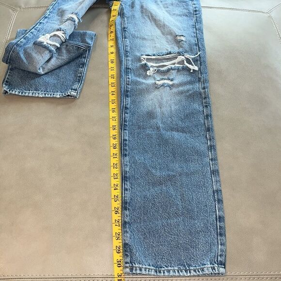 PacSun Eco Medium Blue Ripped Boyfriend Jeans Size 23 NWT - Picture 15 of 15